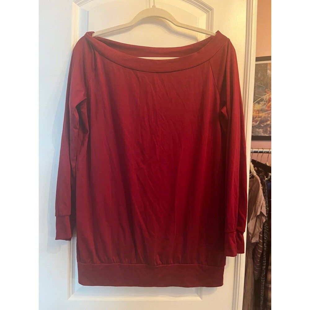 Wide Neck Top Banded Bottom